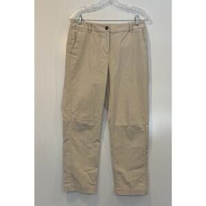 Pendleton Ivory Corduroy‎ Pants Womens Size 4 (1734)